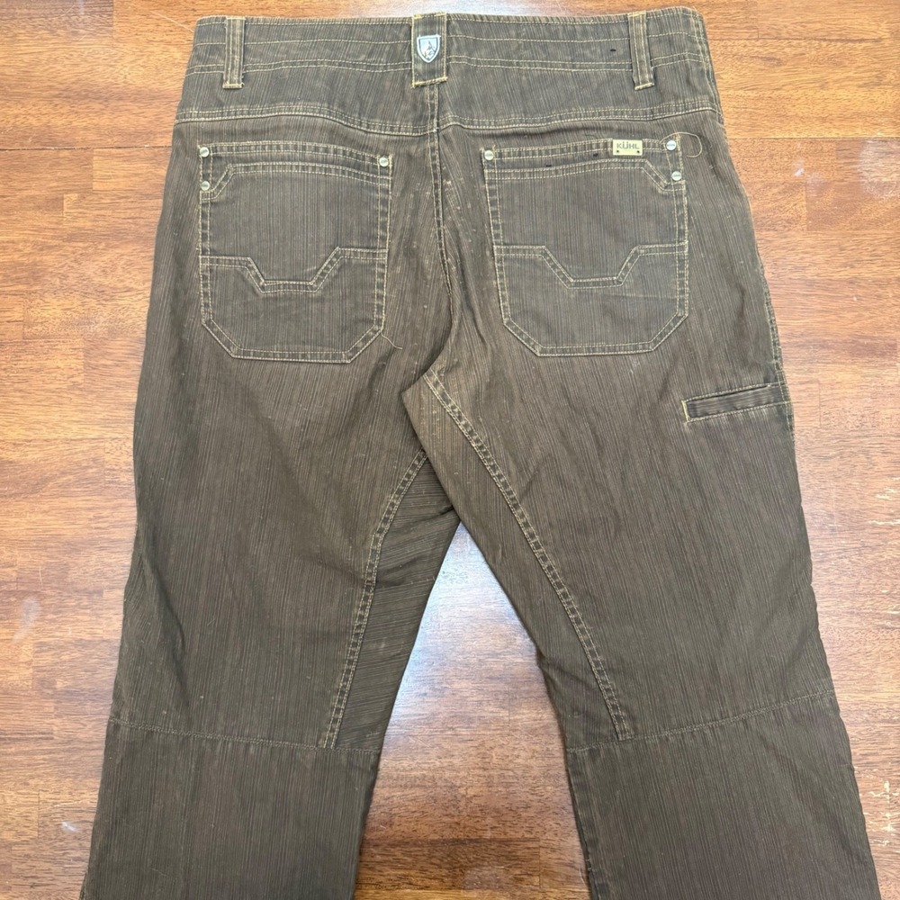 Kuhl Crag Series Pants Mens 36x30 Brown Textured  Cotton Outdoor Hiking Climbing - Picture 9 of 15